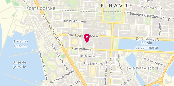 Plan de Fromagerie Chez Fabrice, 8 Place Halles Centrales, 76600 Le Havre