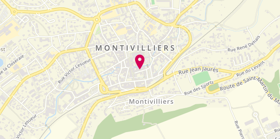 Plan de L'écrin à Fromages, 10 Rue Girot, 76290 Montivilliers