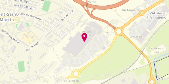 Plan de Les Fous de Terroirs, Av. De l'Europe Centre Commercial Auchan, 54350 Mont-Saint-Martin