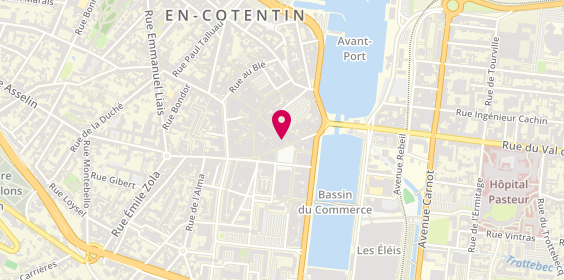 Plan de Fromagerie Duronaj, 28 Rue du Château, 50100 Cherbourg-en-Cotentin