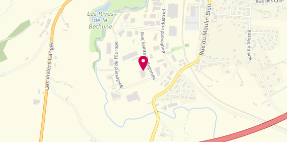 Plan de Fpb, Zone Industrielle Sainte Radegonde, 76270 Neufchâtel-en-Bray