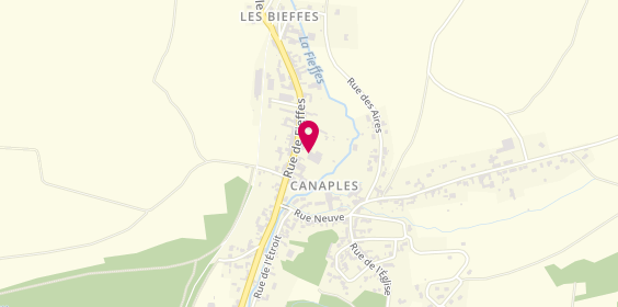 Plan de Chèvrerie de canaples, 172 Rue de Fieffes, 80670 Canaples