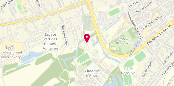 Plan de Aux 13 Cantons, la Citadelle
Boulevard du Général de Gaulle, 62000 Arras
