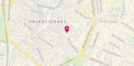 Plan de Fromagerie Haesaert Valenciennes, 81 Rue du Quesnoy, 59300 Valenciennes