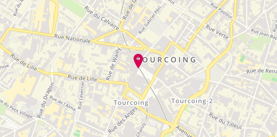 Plan de Bruno Toulemonde, 15 Grande Place, 59200 Tourcoing